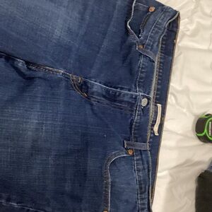 Levi's Women's Straight Leg Jeans - Dark Blue